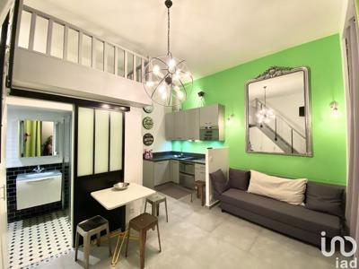 Appartement 1 pièce de 22 m² à Paris (75018)