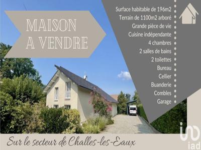 Maison 7 pièces de 189 m² à Challes-les-Eaux (73190)
