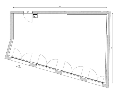 Vente locaux professionnels 1 pièce 59.32 m²