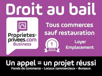 Vente locaux professionnels 80 m²