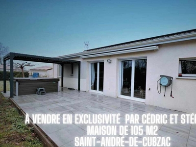 Vente maison 6 pièces 108 m² Saint-André-de-Cubzac (33240)