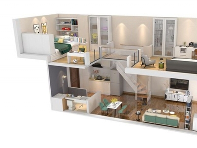Duplex 3 pièces de 64 m² à Nancy (54000)