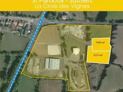 Terrain à acheter de 4255 m² à Saint-Aubin-du-Plain - 79300