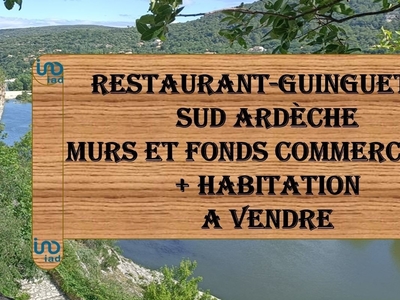 Restaurant de 400 m² à Saint-Marcel-d'Ardèche (07700)