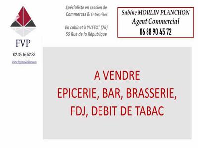 Motteville (76) Bar Brasserie Epicerie Fdj Tabac Presse
