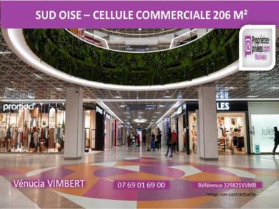 Sud Oise ! Local commercial 206 m² , A Louer
