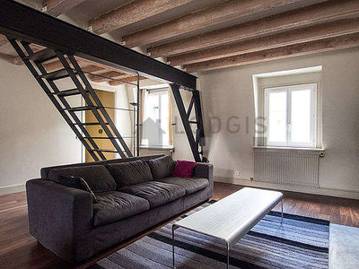 Duplex 1 chambre meubléHôtel de Ville – Beaubourg (Paris 4°)