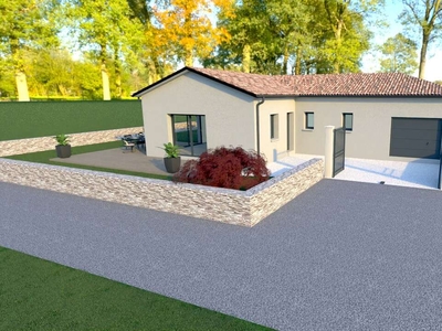 Vente maison à construire 4 pièces 95 m² Saint-Didier-sur-Chalaronne (01140)