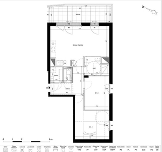 Vente appartement 3 pièces 61.65 m²