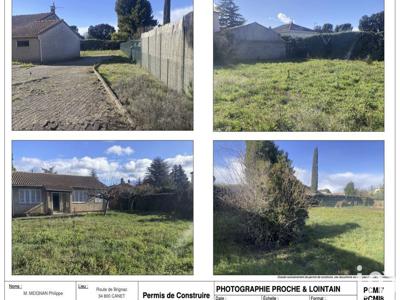 Vente terrain 500 m²