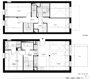 Appartement 5 pièces de 105 m² à Noisy-le-Grand (93160)