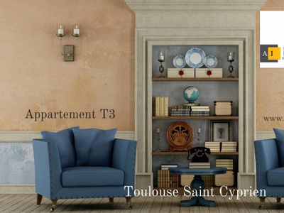 Appartement T3 d'exception Toulouse Saint Cyprien