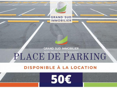 Place de Parking en extérieur, Borderouge 31200 : 50€ CC