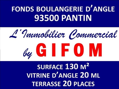 Vente Fonds de commerce Boulangerie 93500 PANTIN - Secteur Eglise.