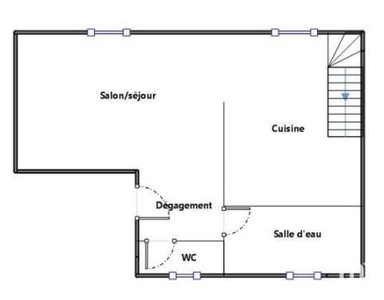 Appartement 4 pièces de 71 m² à Saint-Brevin-les-Pins (44250)