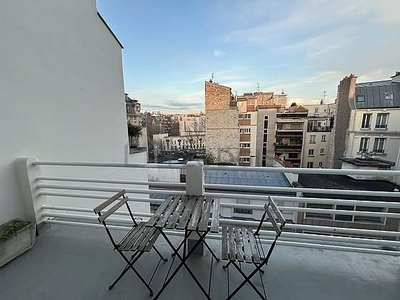 Appartement 1 chambre meublé avec terrasse et ascenseurAuteuil (Paris 16°)