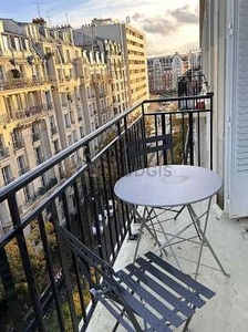 Appartement 2 chambres meublé avec terrasse et ascenseurAuteuil (Paris 16°)