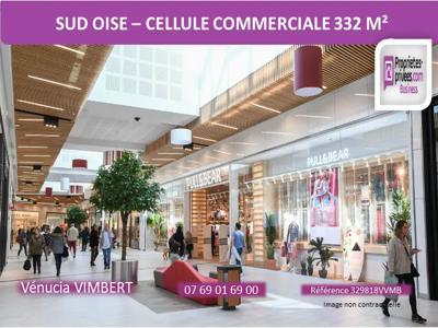 Sud Oise ! Local commercial 332 m², LOCATION