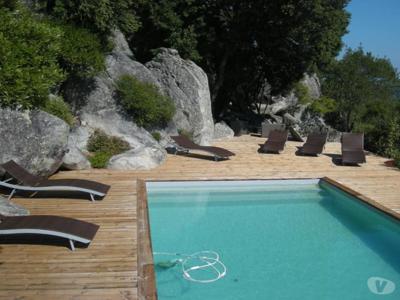 Sud Corse, , Villa piscine chauffée vue mer 8 pers