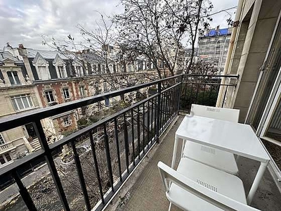 Studio meublé avec terrasse, ascenseur et conciergeTrocadéro – Passy (Paris 16°)