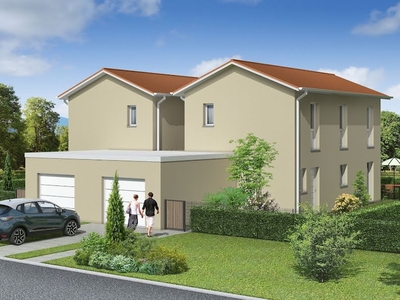 Maison à Fleurieux-sur-l'Arbresle , 381100€ , 91 m² , 4 pièces - Programme immobilier neuf - MAISONS AXIAL - ESPRIT VILLAGE - LYON