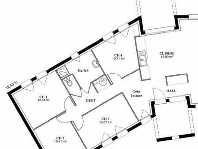 Maison 4 pièces 85 m²