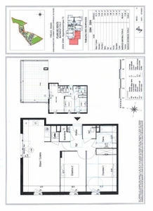 Vente appartement 3 pièces 65 m²