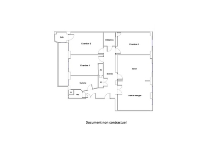 Vente appartement 4/5 pièces 107.05 m²
