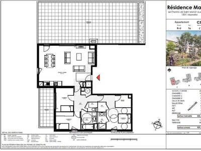 Vente appartement 4 pièces 105 m²