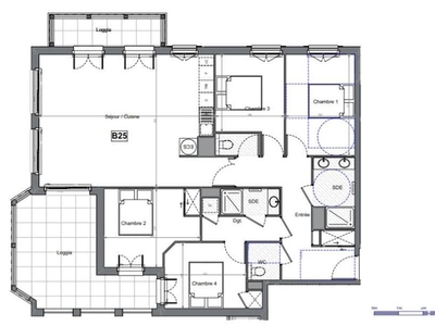Vente appartement 5 pièces 106 m²