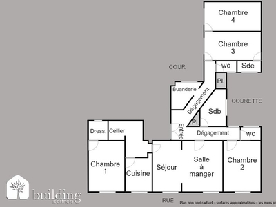 Vente appartement 6 pièces 105 m²