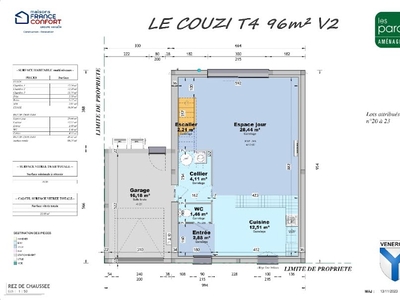 Vente maison neuve 4 pièces 96 m²