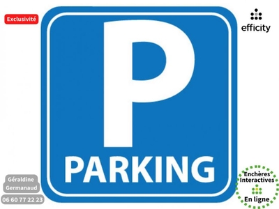Vente parking 10 m²