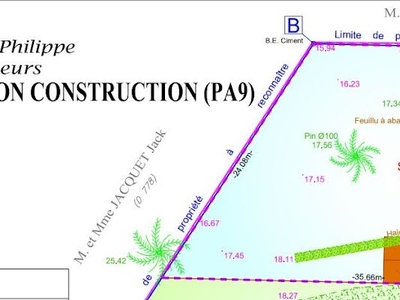 Vente terrain 600 m²