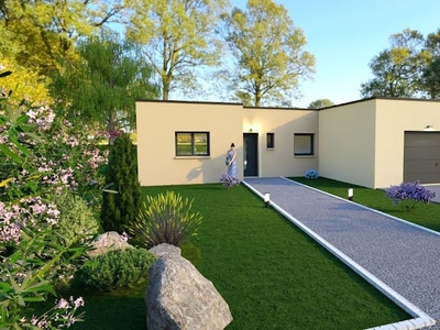 Maison à Domart-sur-la-Luce , 308920€ , 102 m² , 4 pièces - Programme immobilier neuf - Pavillons d'Île-de-France - Agence d'Amiens