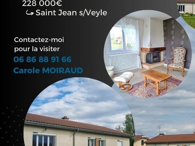 Vente maison 4 pièces 90 m² Saint-Jean-sur-Veyle (01290)