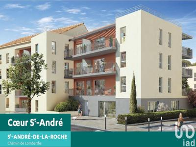 Appartement 3 pièces de 60 m² à Saint-André-de-la-Roche (06730)