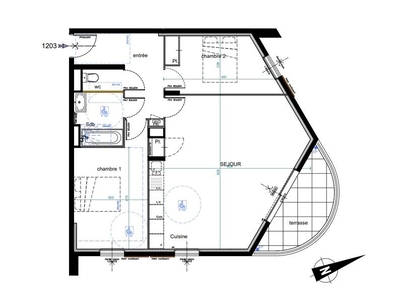 Vente appartement 3 pièces 71 m²