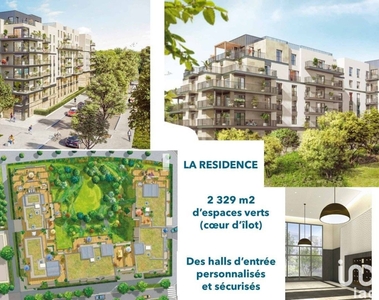 Appartement 3 pièces de 66 m² à Châtenay-Malabry (92290)