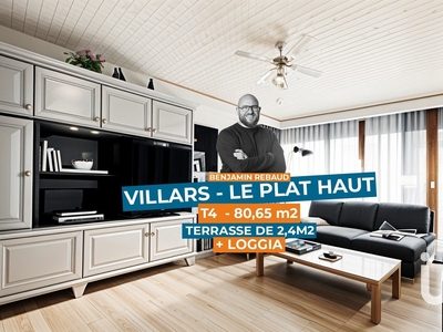 Appartement 4 pièces de 81 m² à Villars (42390)