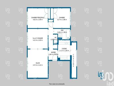 Appartement 3 pièces de 73 m² à Tarbes (65000)