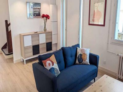 2 belles chambres meublées 15m2, smart TV+ vasque, colocation en maison rénovée, Quimper Prat Maria