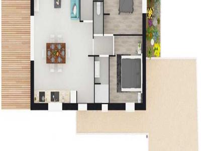 Maison 3 pièces 68 m²