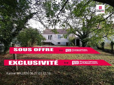Vente maison 4 pièces 70 m² Saint-Georges-sur-Eure (28190)