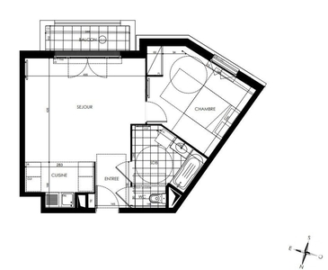 Appartement 2 pièces de 47 m² à Gagny (93220)