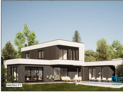 Dardilly - Magnifique projet de maison contemporaine - Terrain de 1172 m2 libre constructeur