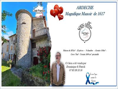 Prestigieux château en vente Mayres, France