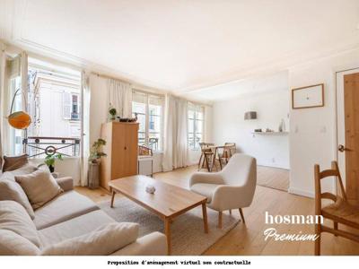 Appartement familial 4 Pièces de 103 m2, Traversant et lumineux - Métro Jacques Bonsergent - Rue Albert Thomas 75010 Paris