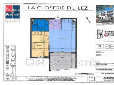 Location appartement 2 pièces 44.61 m²