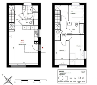 Maison 4 pièces de 80 m² à Clisson (44190)